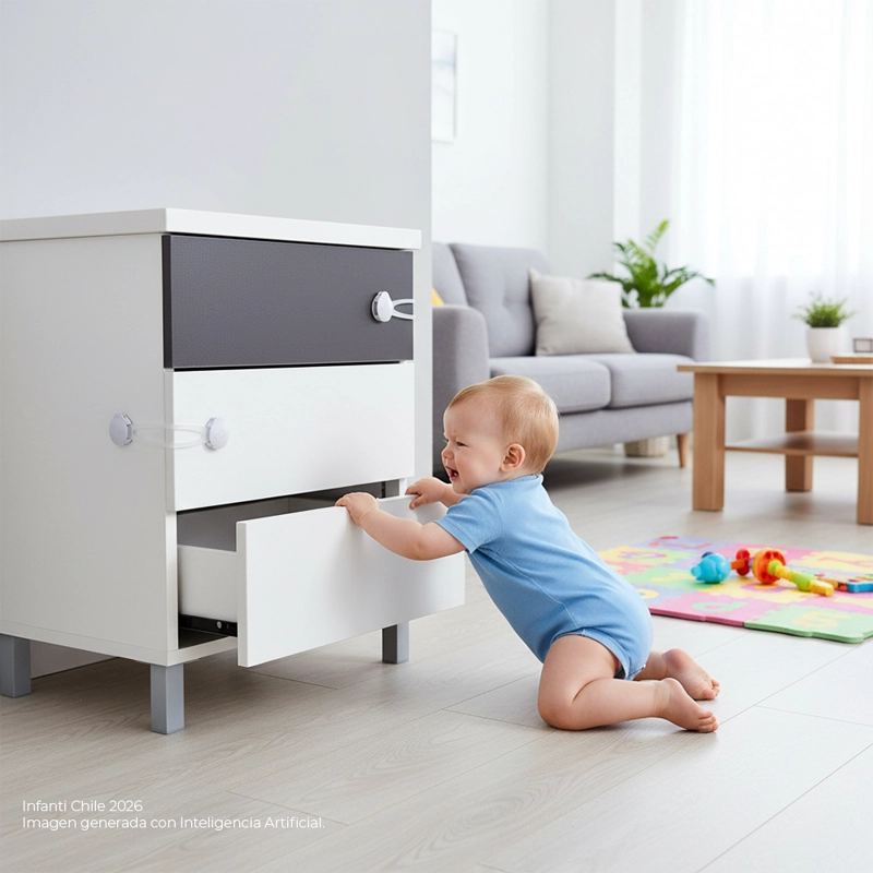 SEGURO DE MUEBLES MULTIFUNCIONAL 2 UNID SAFET 1ST - 2
