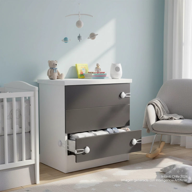 SEGURO DE MUEBLES MULTIFUNCIONAL 2 UNID SAFET 1ST - 3