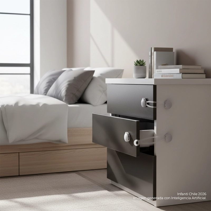 SEGURO DE MUEBLES MULTIFUNCIONAL 2 UNID SAFET 1ST - 4
