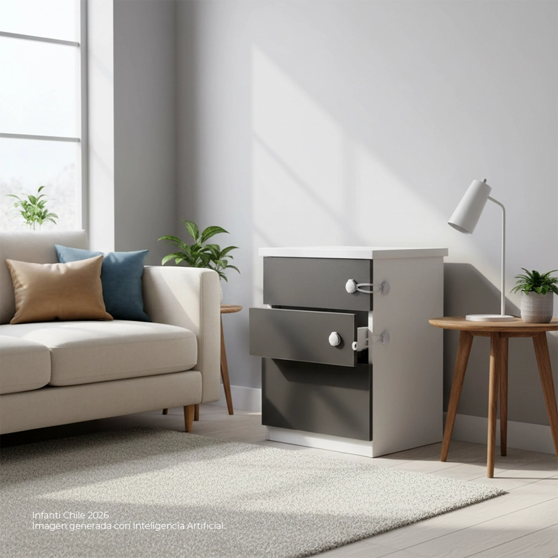 SEGURO DE MUEBLES MULTIFUNCIONAL 2 UNID SAFET 1ST - 5