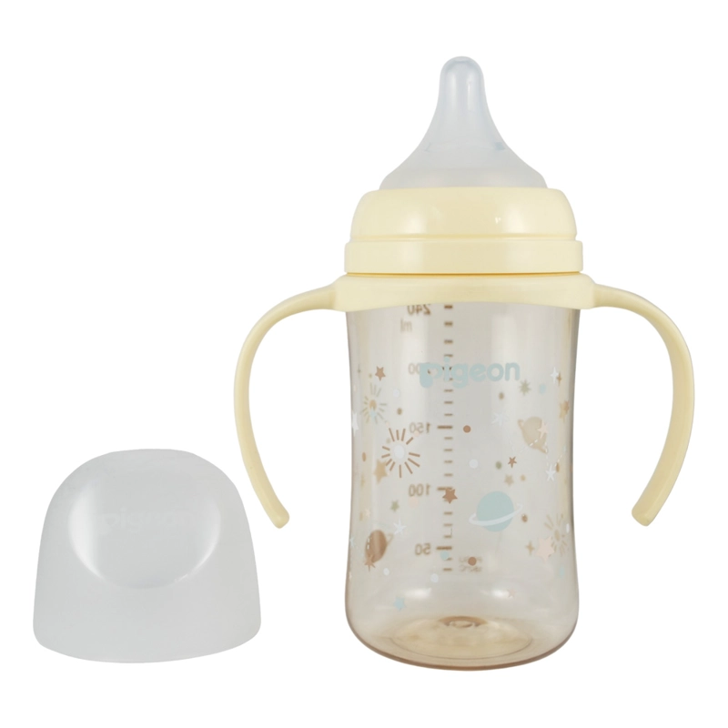 MAMADERA SOFTOUCH PPSU CON ASAS 240ML PIGEON - PLANETAS - 2