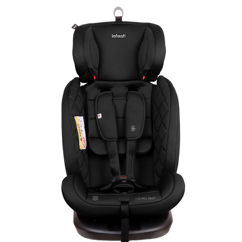 SILLA DE AUTO CONVERTIBLE I-GIRO 360° BLACK INFANTI - 4