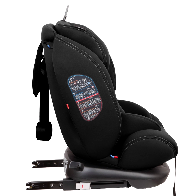 SILLA DE AUTO CONVERTIBLE I-GIRO 360° BLACK INFANTI - 5