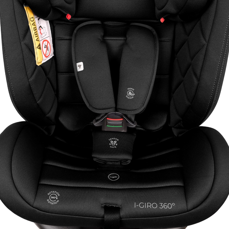SILLA DE AUTO CONVERTIBLE I-GIRO 360° BLACK INFANTI - 7