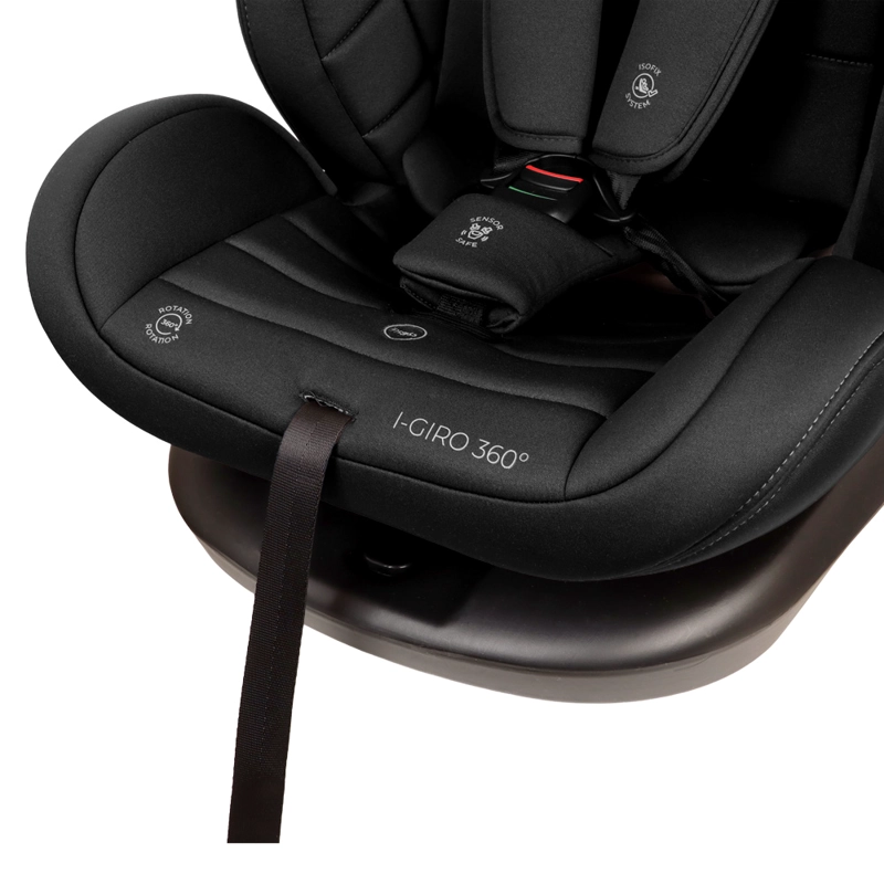 SILLA DE AUTO CONVERTIBLE I-GIRO 360° BLACK INFANTI - 8