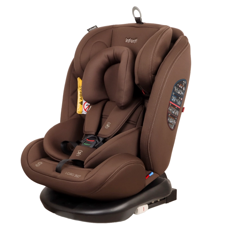 SILLA DE AUTO CONVERTIBLE I-GIRO 360° BROWN INFANTI - 3
