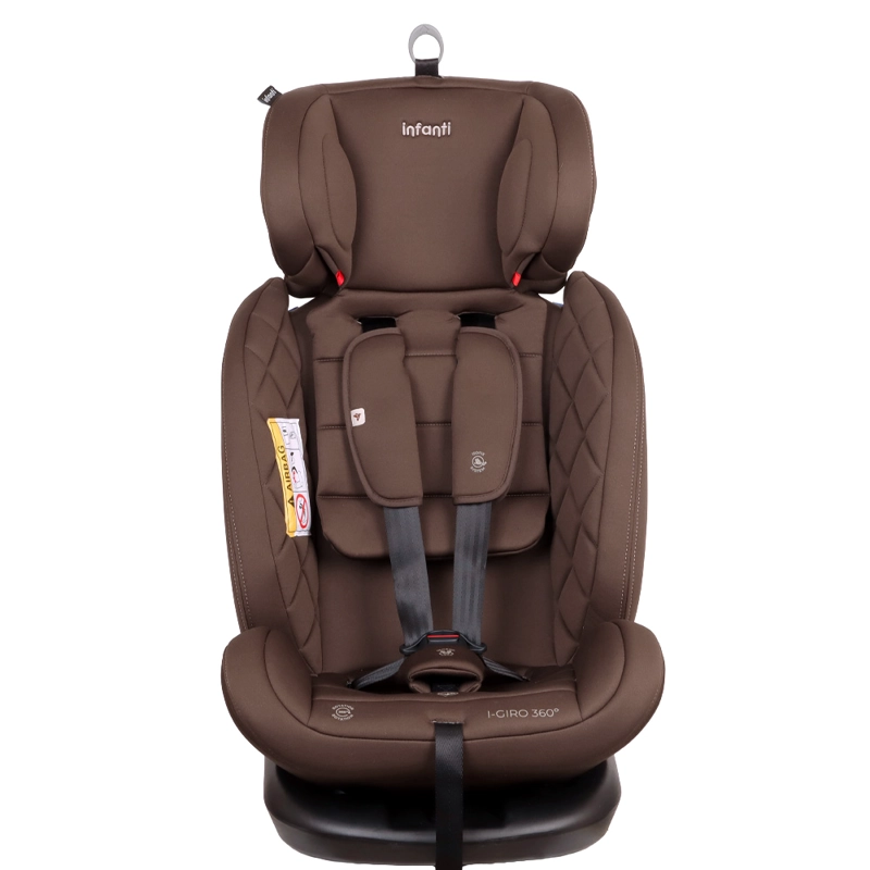 SILLA DE AUTO CONVERTIBLE I-GIRO 360° BROWN INFANTI - 4