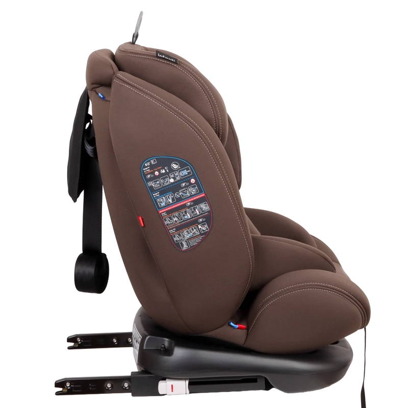 SILLA DE AUTO CONVERTIBLE I-GIRO 360° BROWN INFANTI - 5