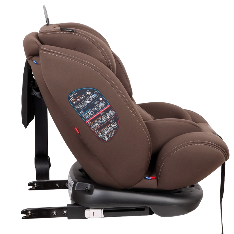 SILLA DE AUTO CONVERTIBLE I-GIRO 360° BROWN INFANTI - 6