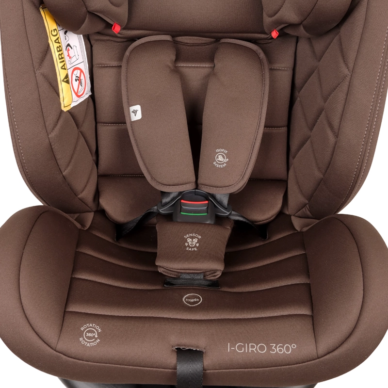 SILLA DE AUTO CONVERTIBLE I-GIRO 360° BROWN INFANTI - 7