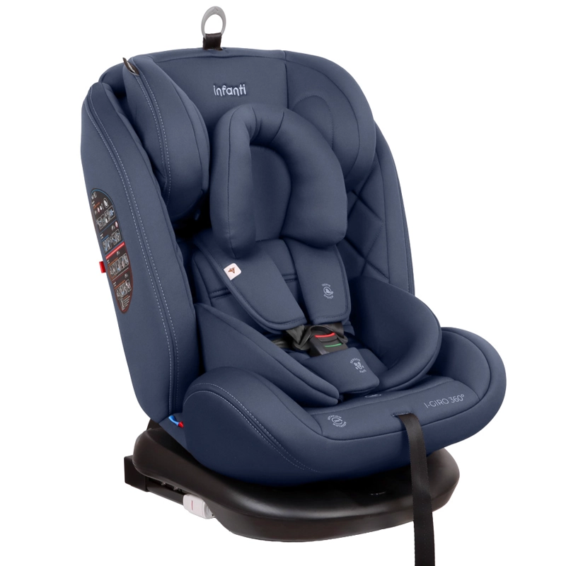 SILLA DE AUTO CONVERTIBLE I-GIRO 360° BLUE INFANTI - 1