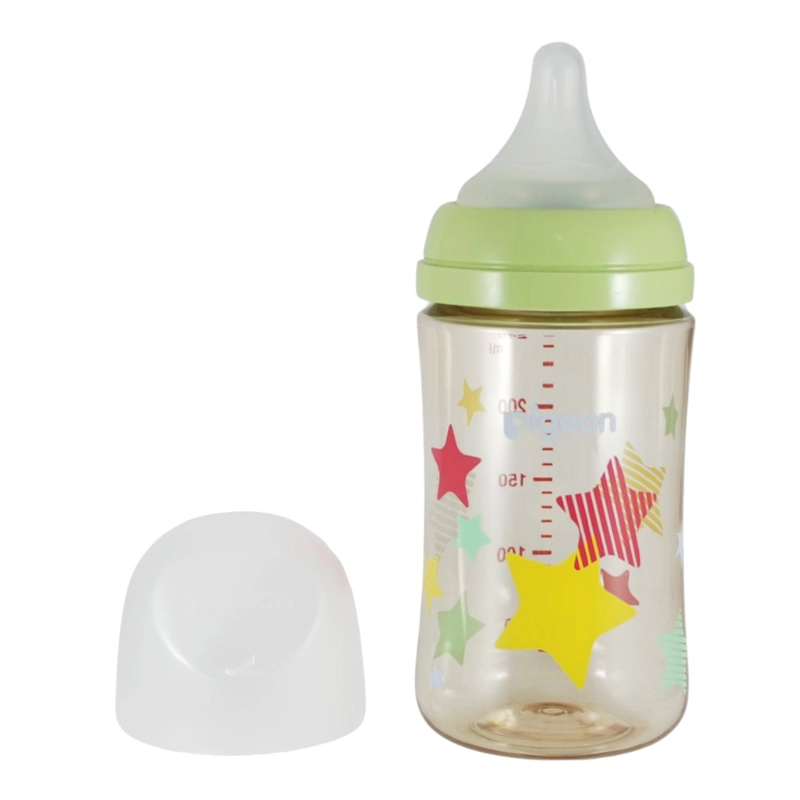 MAMADERA SOFTOUCH PPSU 240ML PIGEON - ESTRELLAS - 2