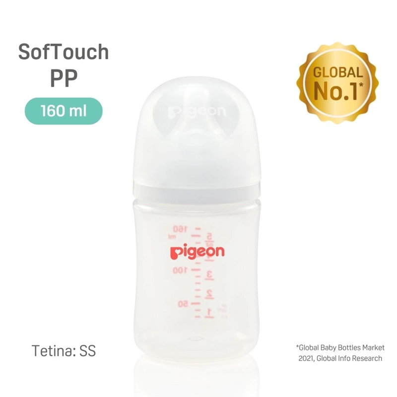 MAMADERA SOFTOUCH PP 160ML PIGEON - 2