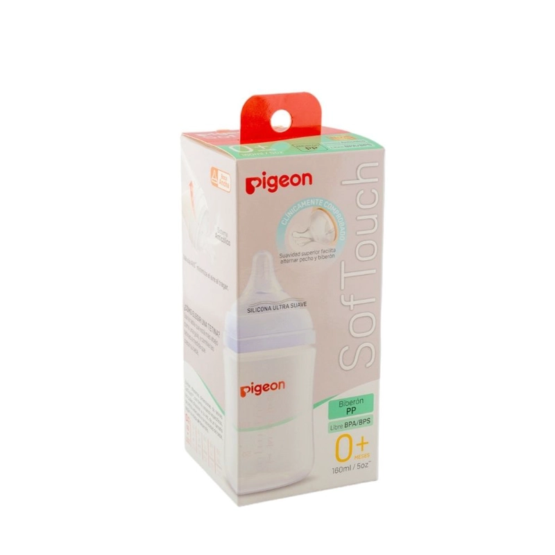 MAMADERA SOFTOUCH PP 160ML PIGEON - 4
