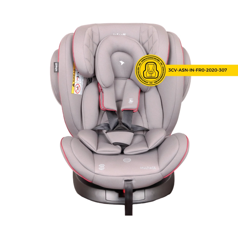 SILLA DE AUTO CONVERTIBLE MULTIAGE NEW GREY INFANTI - 2