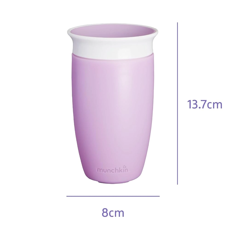 VASO ANTIDERRAME MIRACLE 360 SIPPY 296ML - MORADO - 4