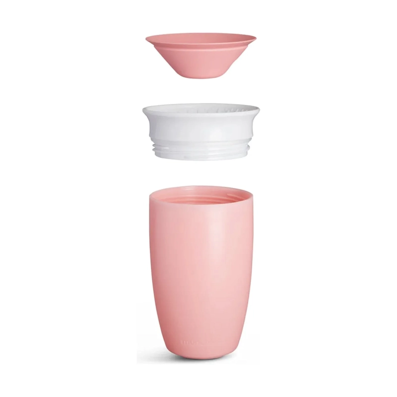 VASO ANTIDERRAME MIRACLE 360 SIPPY 296ML - ROSADO MUNCHKIN - 3