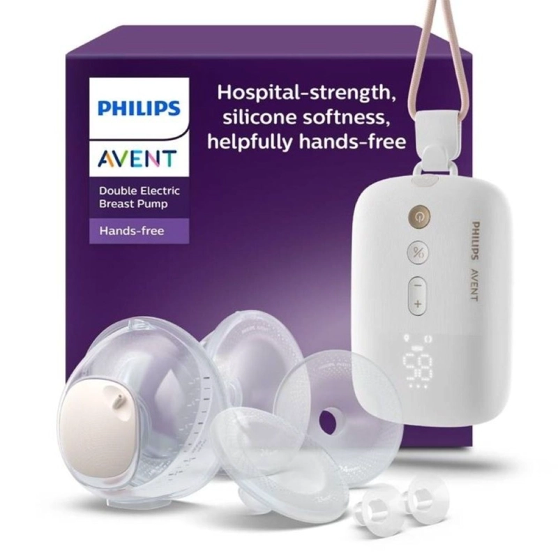 EXTRACTOR DE LECHE ELE CTRICO DOBLE MANOS LIBRES PHILIPS AVENT - 1