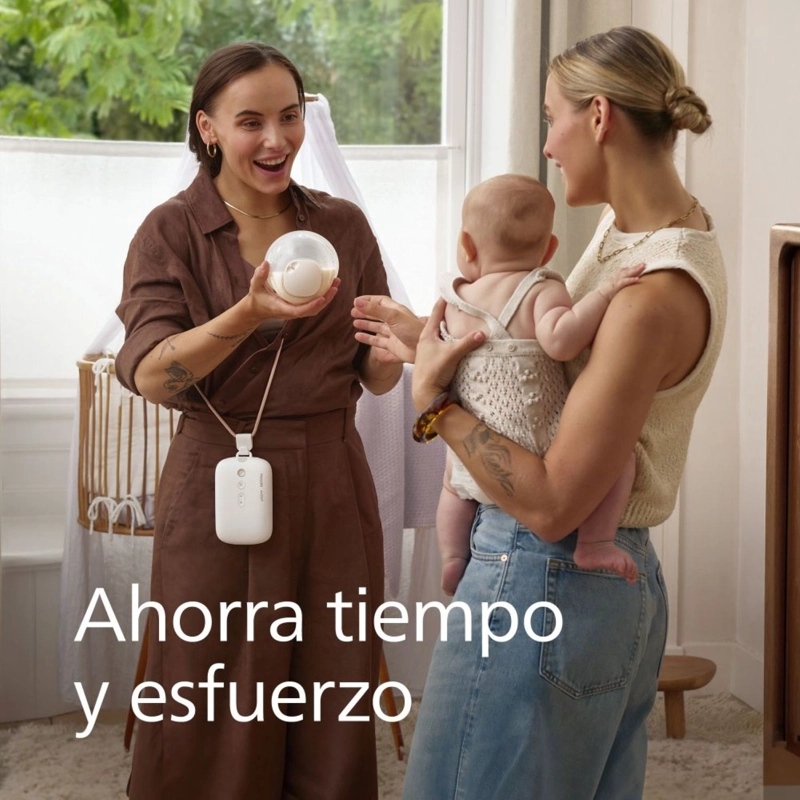 EXTRACTOR DE LECHE ELE CTRICO DOBLE MANOS LIBRES PHILIPS AVENT - 4