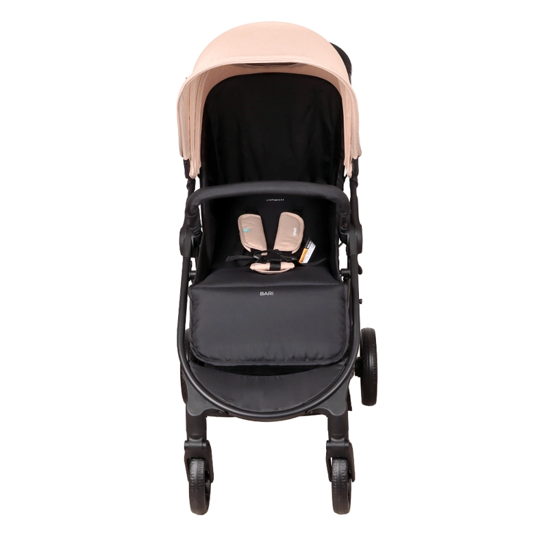 COCHE TRAVEL SYSTEM BARI BEIGE MELANGE INFANTI - 4