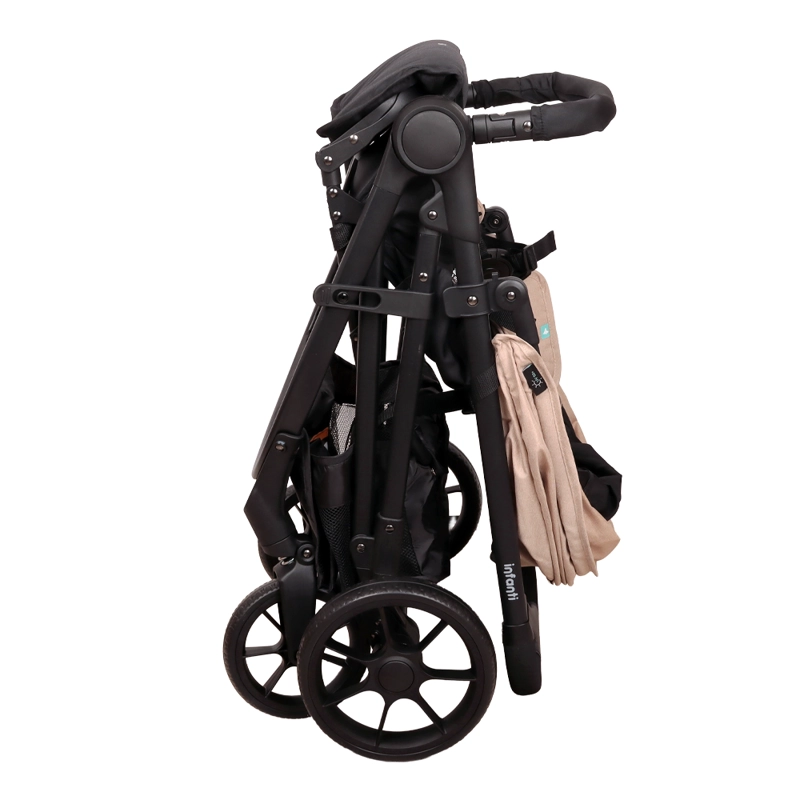 COCHE TRAVEL SYSTEM BARI BEIGE MELANGE INFANTI - 9