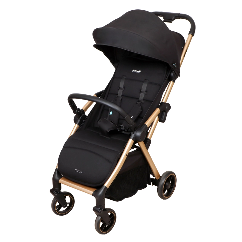 COCHE PASEO STELLA PLUS GOLD/BLACK INFANTI - 1