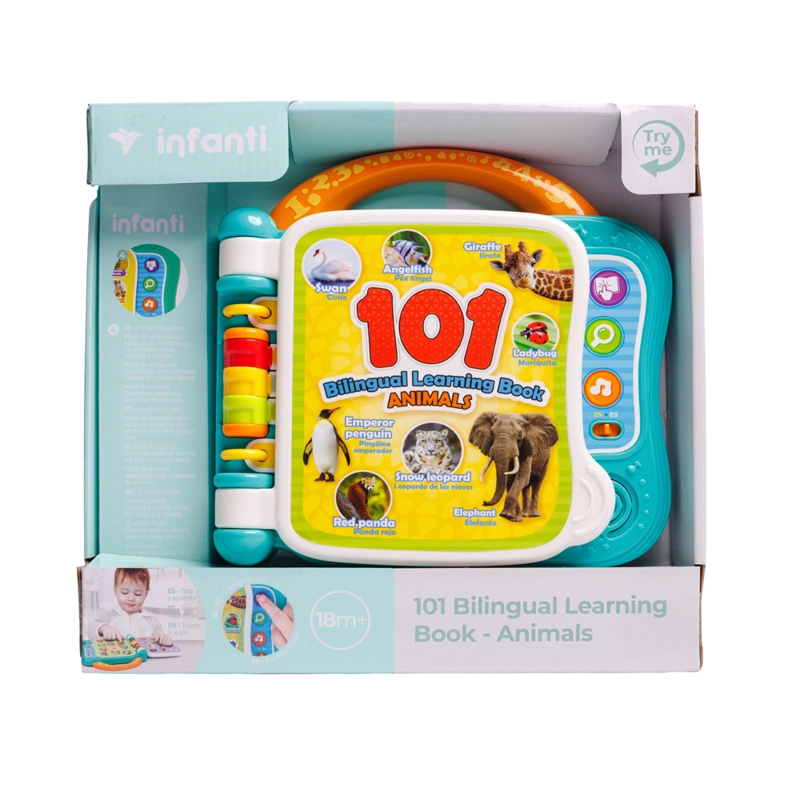 LIBRO INTERACTIVO SONIDO Y BOTONES INFANTI - 6