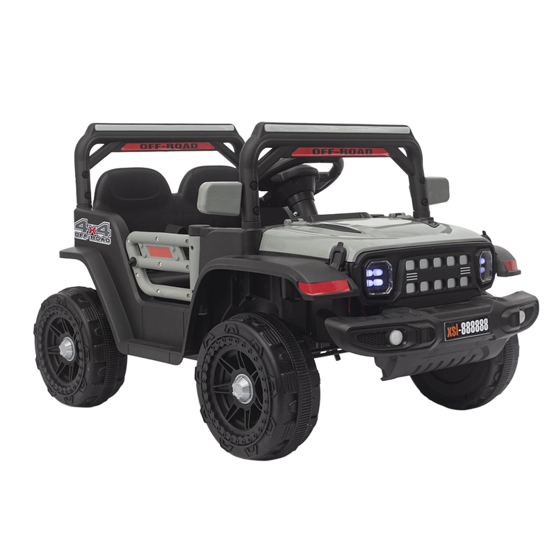 AUTO ELE CTRICO 4X4 GRIS 12V INFANTI - 1