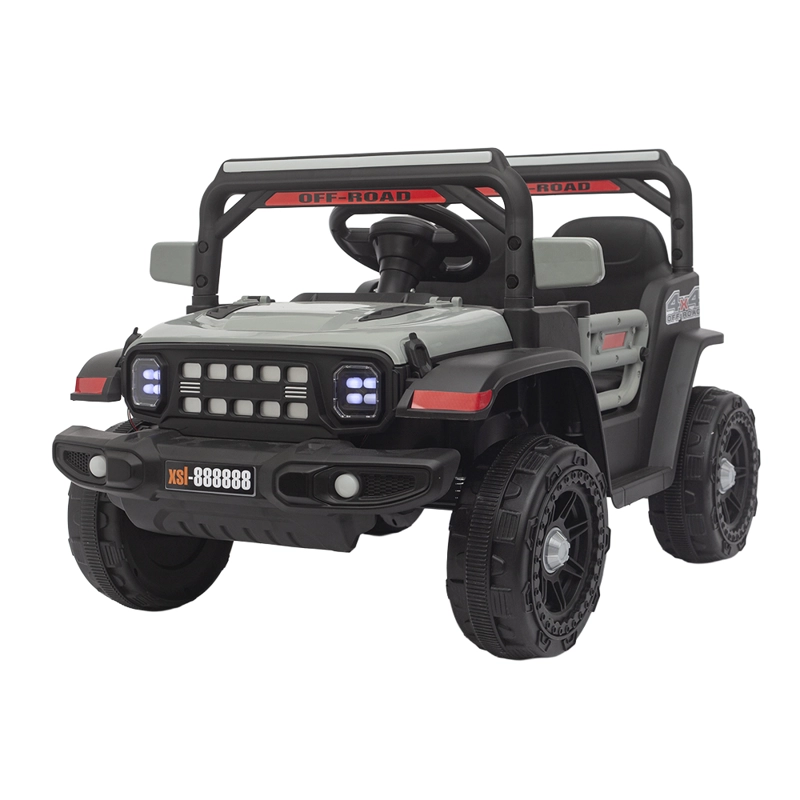AUTO ELE CTRICO 4X4 GRIS 12V INFANTI - 3
