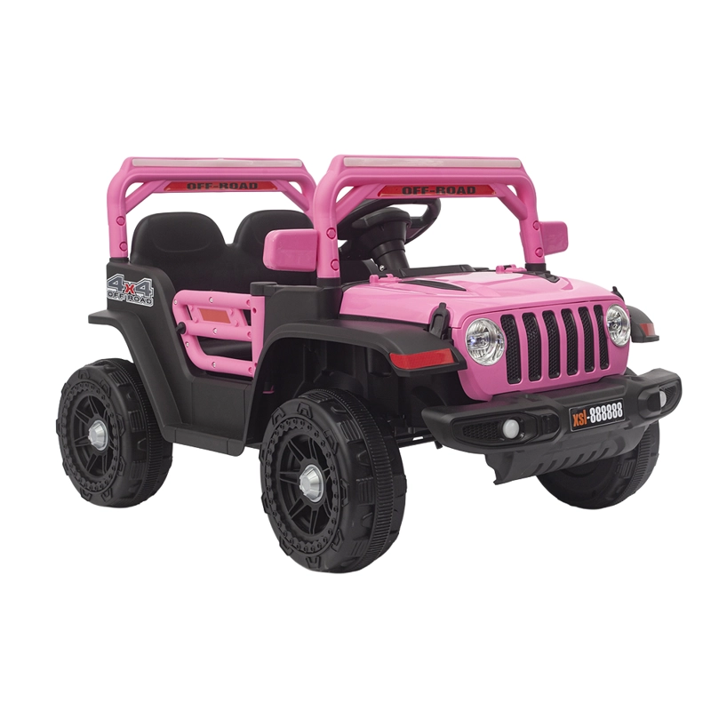 AUTO ELE CTRICO 4X4 ROSADO 12V INFANTI - 1