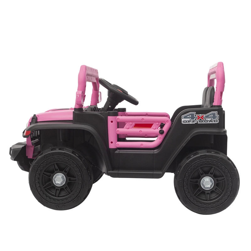 AUTO ELE CTRICO 4X4 ROSADO 12V INFANTI - 5
