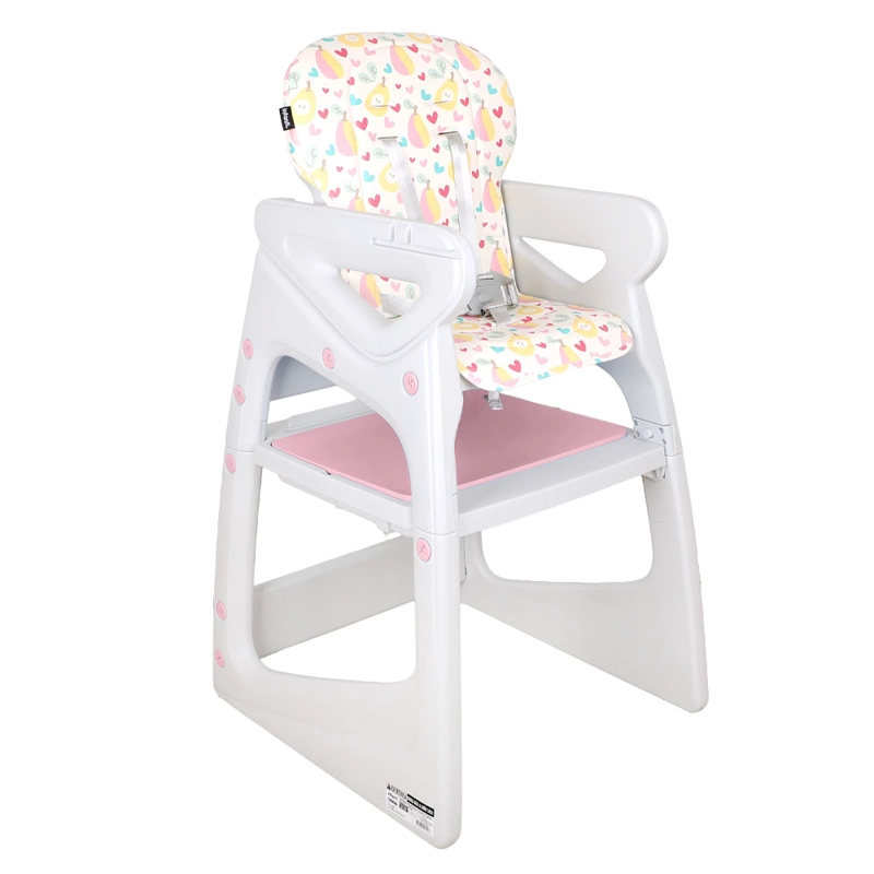 SILLA COMER ALTA SIT-UP PLUS ROSADO INFANTI - 2