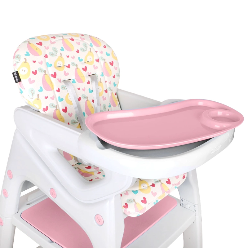 SILLA COMER ALTA SIT-UP PLUS ROSADO INFANTI - 4