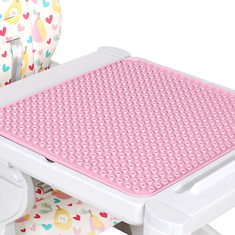 SILLA COMER ALTA SIT-UP PLUS ROSADO INFANTI - 5