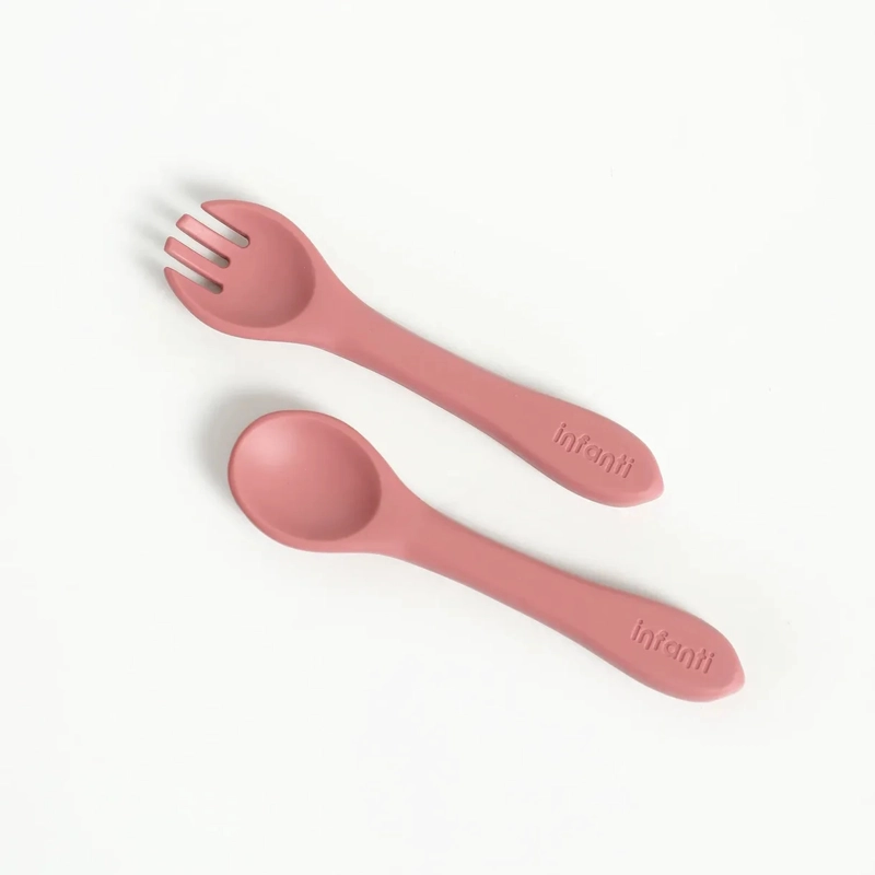 SET ALIMENTACION DE SILICONA ROJO INFANTI - 2
