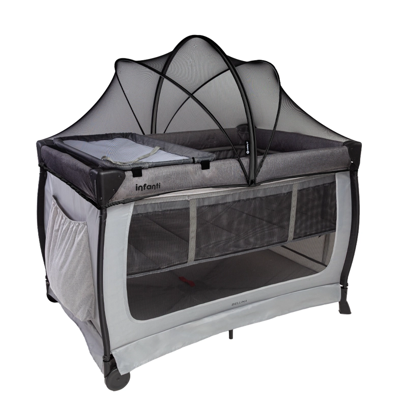 CUNA PLAYARD BELLINA GREY NIGHT INFANTI - 1