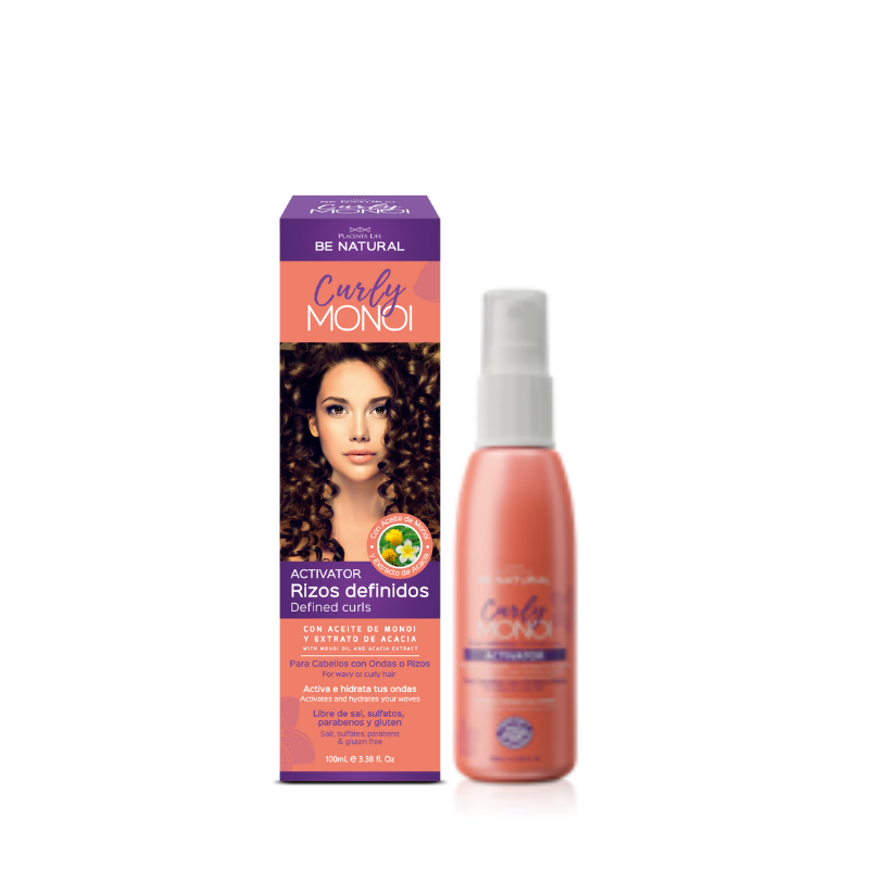 ACTIVADOR RIZOS DEFINIDOS CURLY MONOI BE NATURAL 100ML - 1