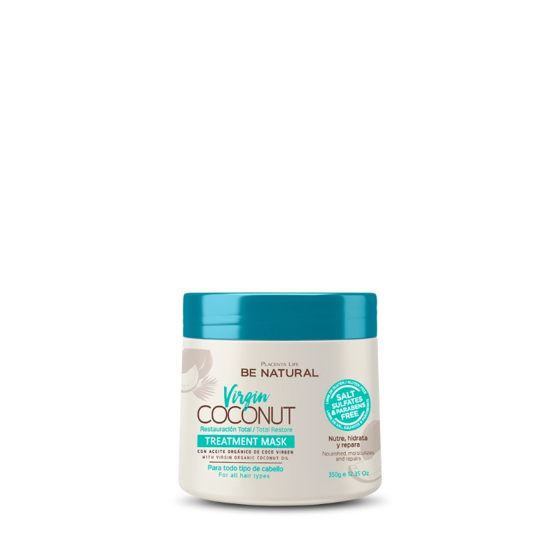 MASCARILLA VIRGIN COCONUT BE NATURAL 350G - 1
