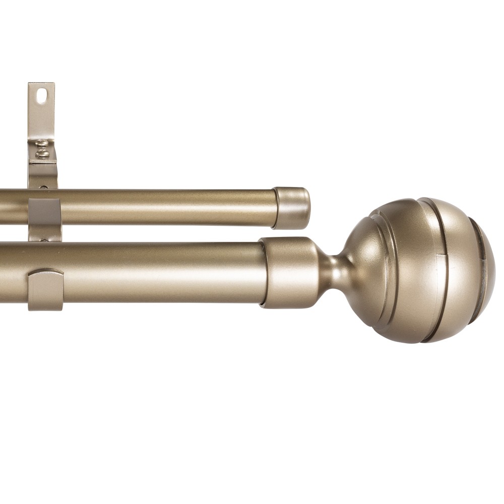 SET BARRA EXTENSIBLE 2 UNIDADES 270 CM - COBRE - 1