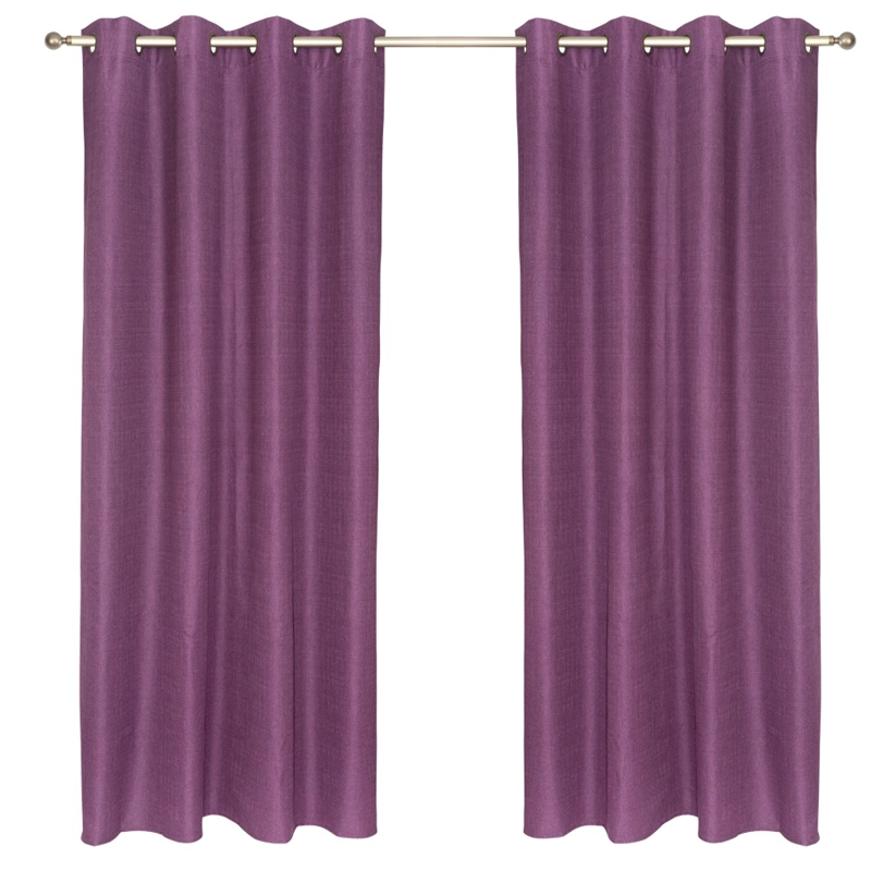 SET BLACKOUT 2P TERMICO TEXTURA 140X220  MORADO