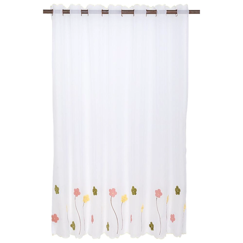 CORTINA VELO COCINA JX 120X135 CM PETUNIAS - 2