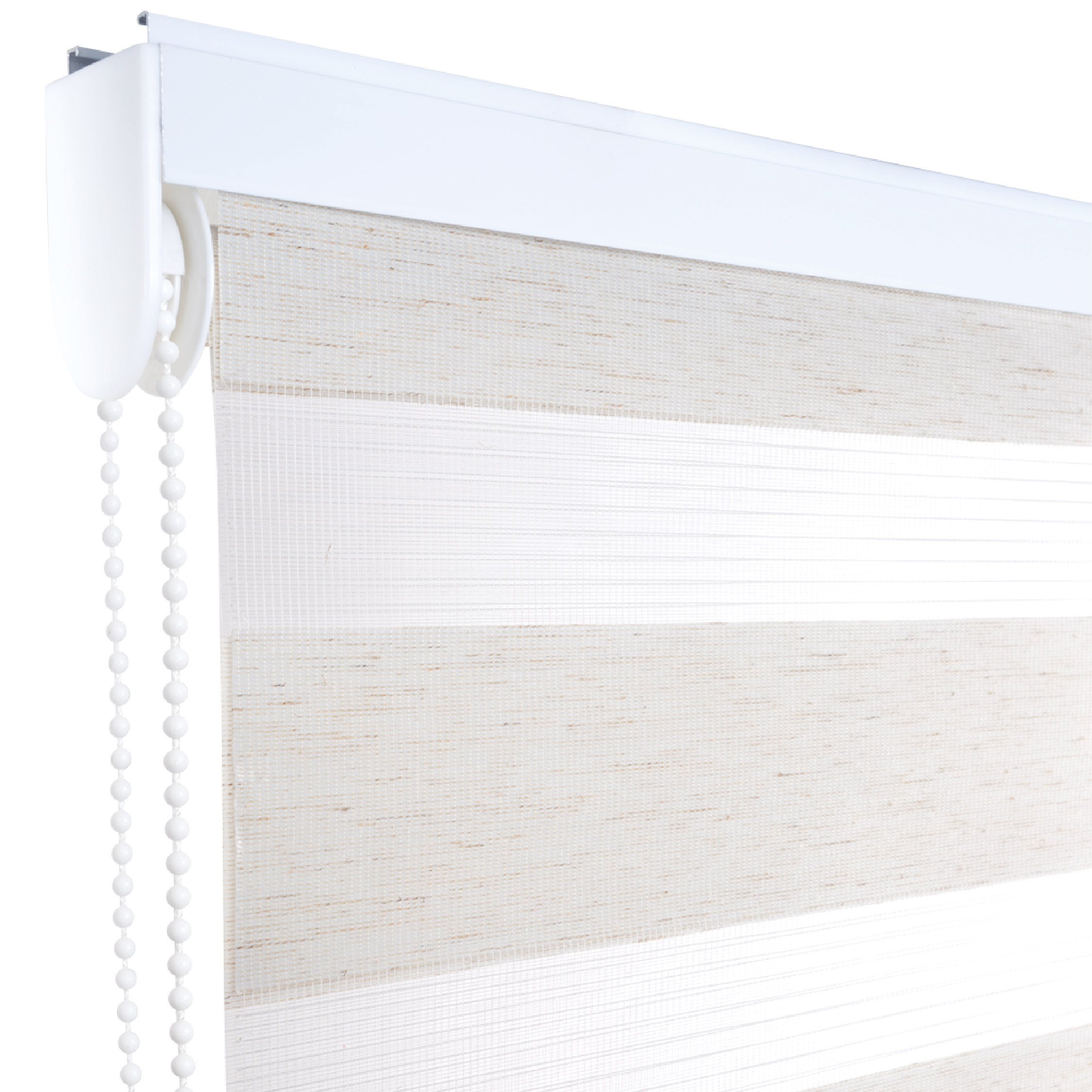CORTINA DUO 120 X 165 CM CRUDO - 1