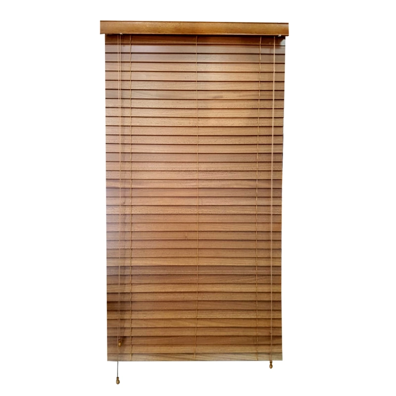 PERSIANA DE MADERA 90 X 165 CM - CAFE - 6