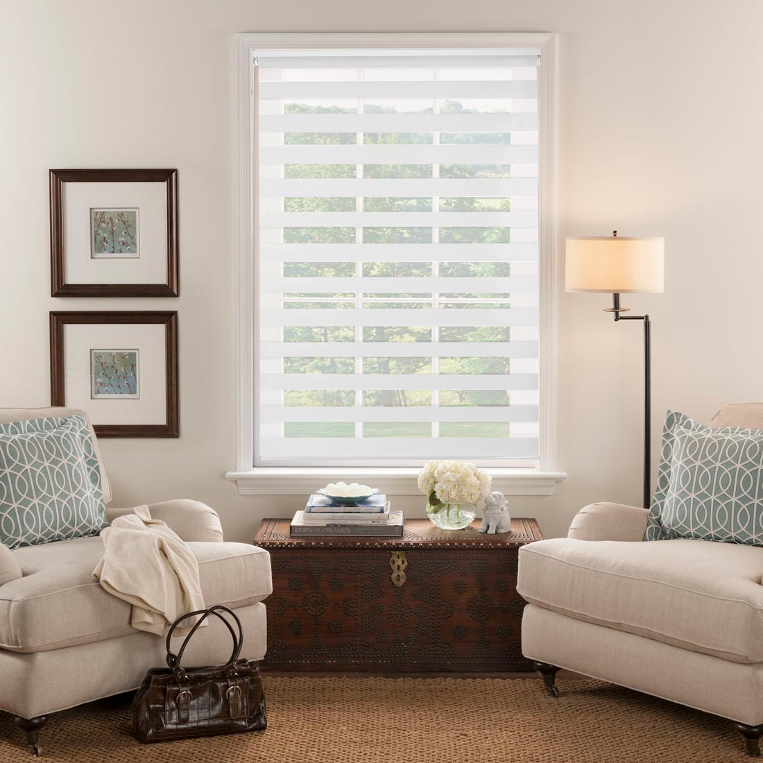 CORTINA DUO 150 X 220 CM BLANCO - 3