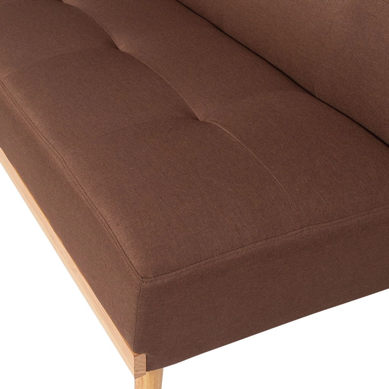 SOFA CAMA CHANTILLY ENOK 3 CUERPOS CHENILLE CHOCOLATE - 4