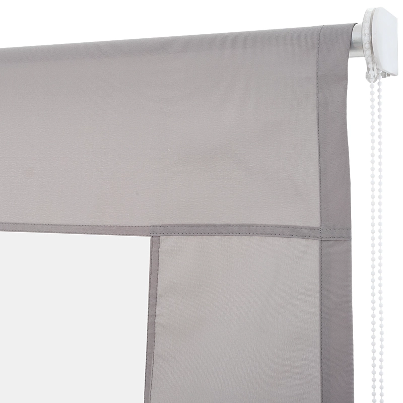 CIERRE TERRAZA PVC 100X250CM COLOR GRIS - 2