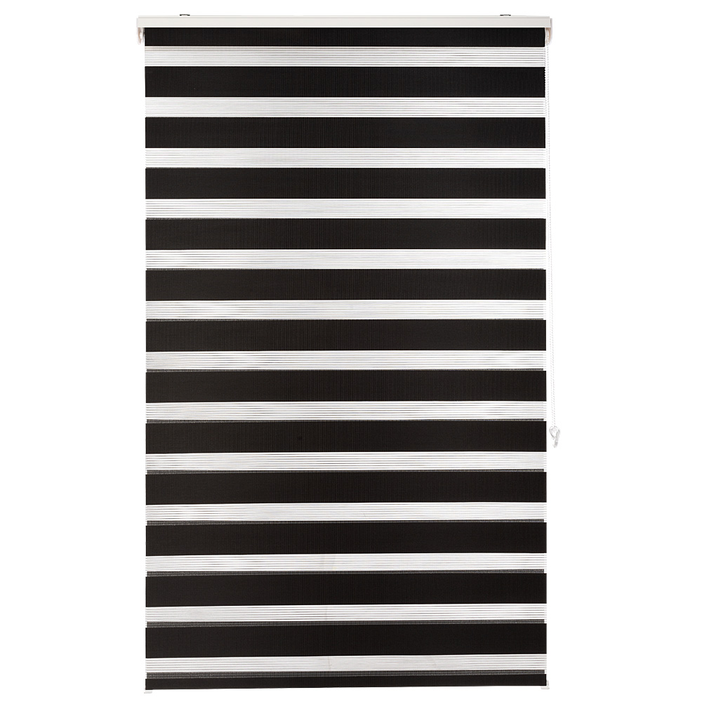 CORTINA DUO 150 X 165 CM NEGRO - 1