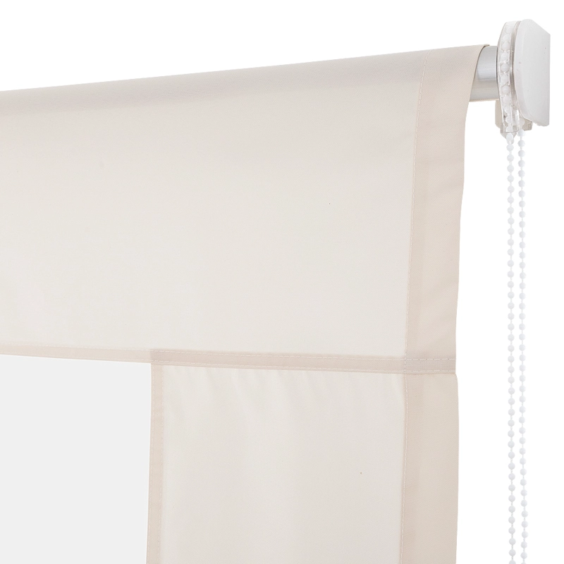 CIERRE TERRAZA PVC 150X250CM COLOR MARFIL - 2