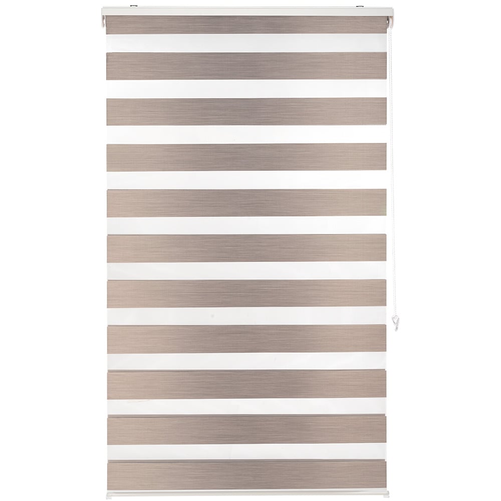 CORTINA DUO BLACKOUT 120 X 220 CM COLOR GRIS PLATA - 1