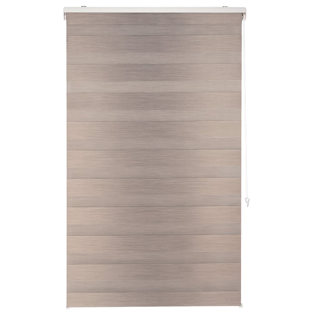 CORTINA DUO BLACKOUT 180 X 220 CM COLOR GRIS PLATA - 2